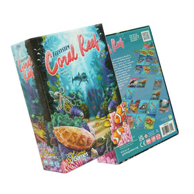 Genius Games aquatic-animals-sea-turtles-sharks-clownfish scene for family exploration.