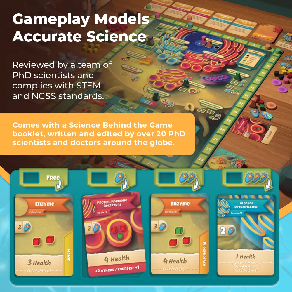 Genius Games Cytosis: family game night option for curious minds and shared learning.