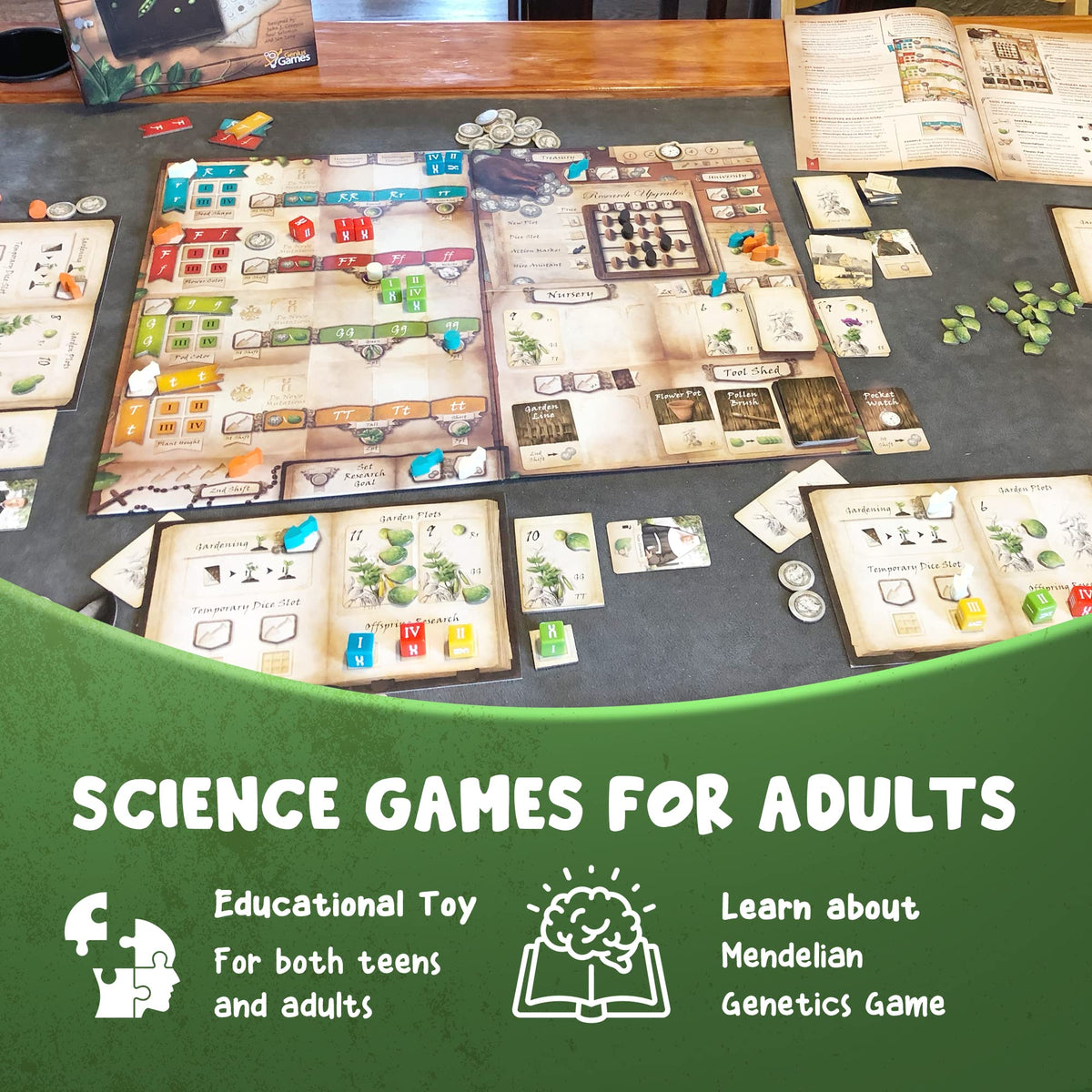 Genotype by Genius Games: classroom-friendly design for teachers and students