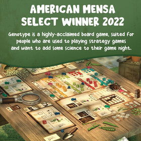 Genotype by Genius Games: Mensa Select award highlight quality