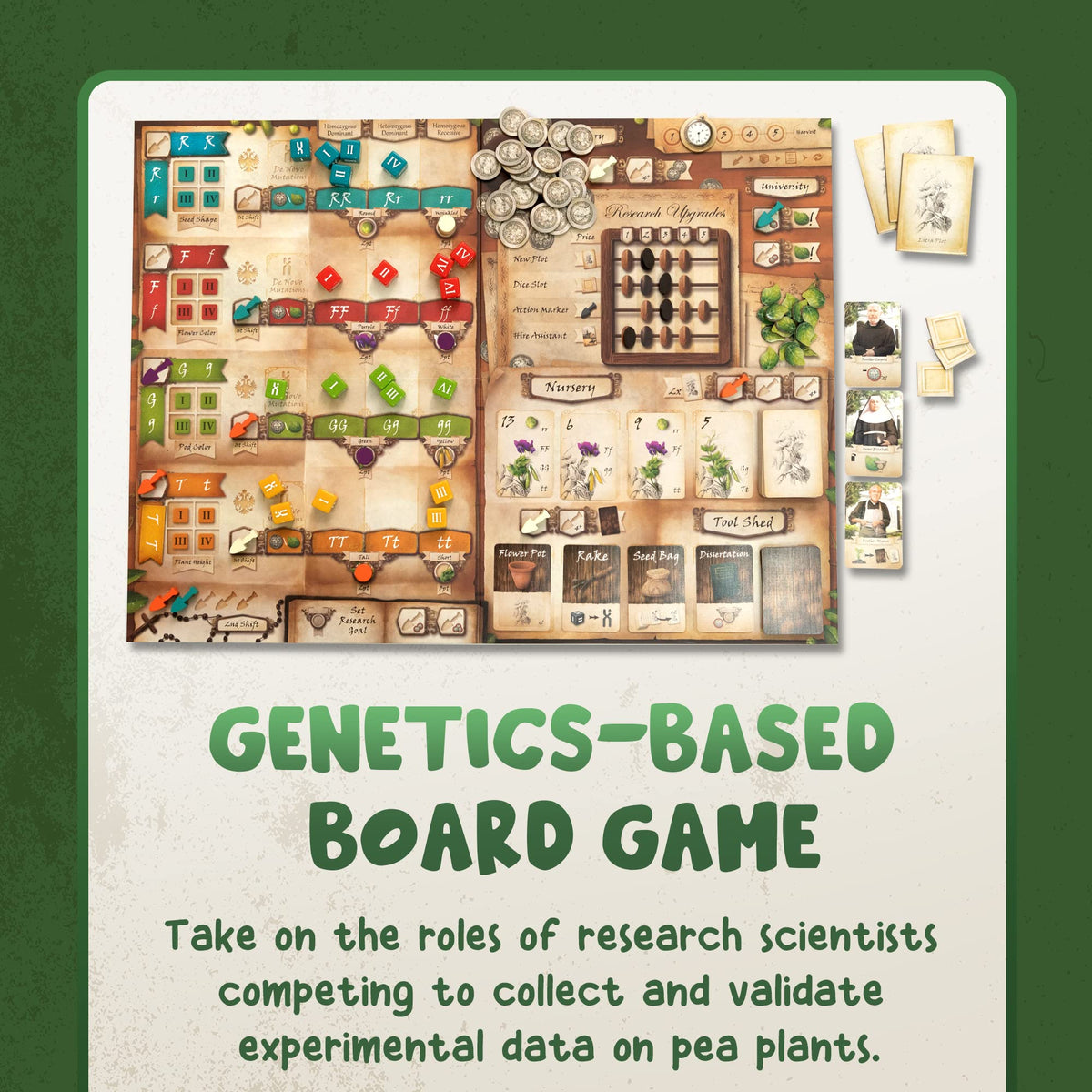 Genotype by Genius Games: Punnett square visuals for trait planning