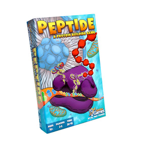 Genius Games Peptide amino acid cards for building protein chains during play.