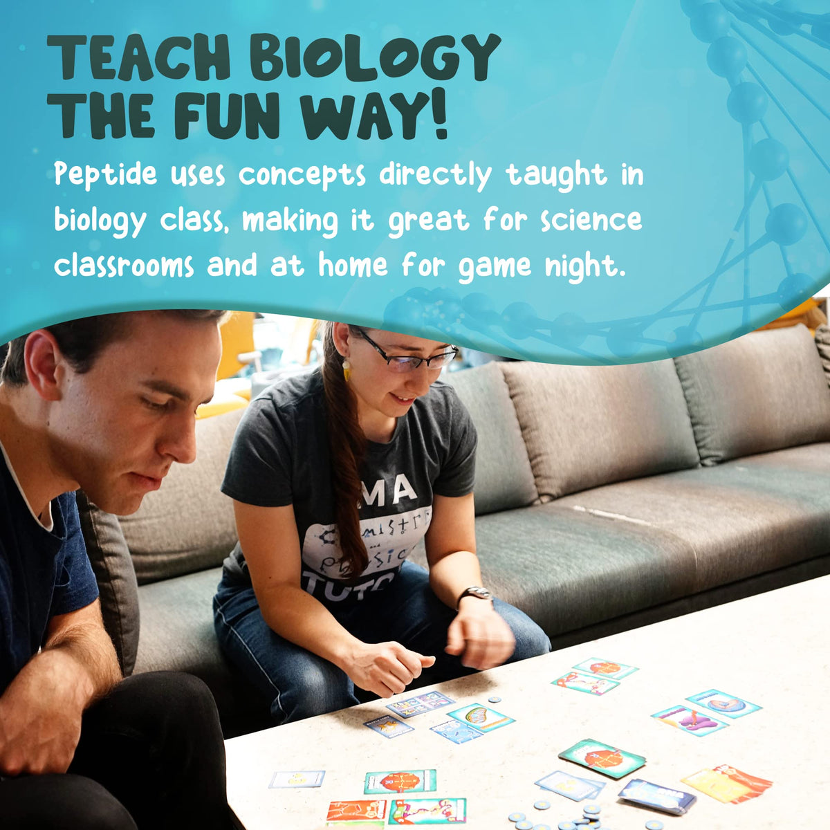 Genius Games Peptide ribosome location emphasizes translation-centered strategy.