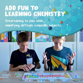 Genius Games Periodic trends tokens illustrating scoring and planning