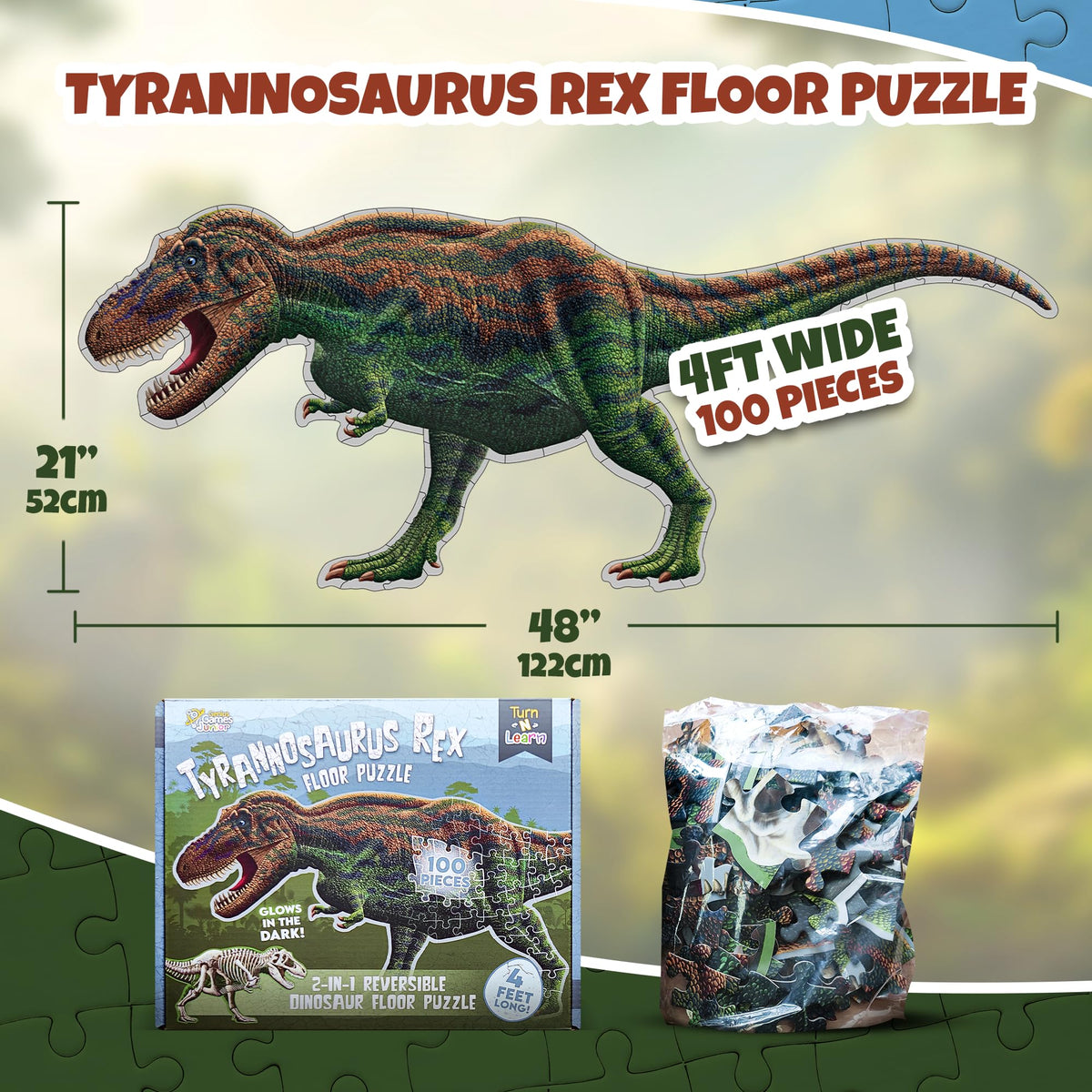 Genius Games safe non-toxic materials ensure worry-free, child-friendly puzzle play.