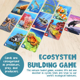Genius Games science-learning-through-play encourages curiosity about habitats and interactions.