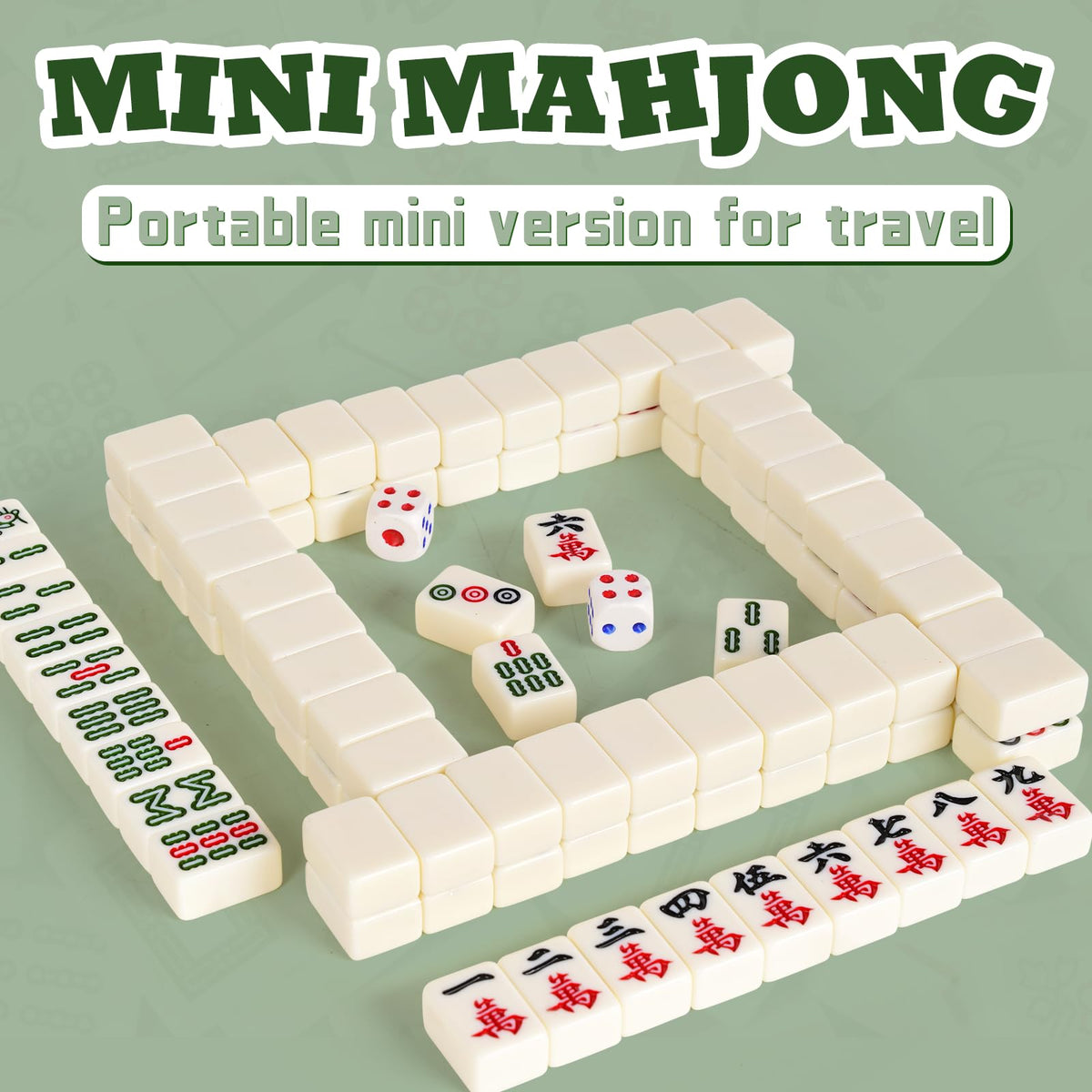 GenJuw compact travel case keeps all pieces neatly stored for on-the-go gaming.