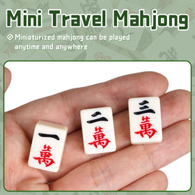 GenJuw mini tile dimensions of about 0.8 by 0.55 inches reflect authentic proportions.