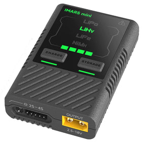 Gens Ace Imars Mini 60W Charger front view with automatic smart charging