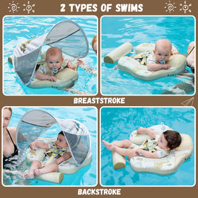 GENTEACO Mambobaby pearl-foam liner offers buoyant, puncture-resistant comfort.