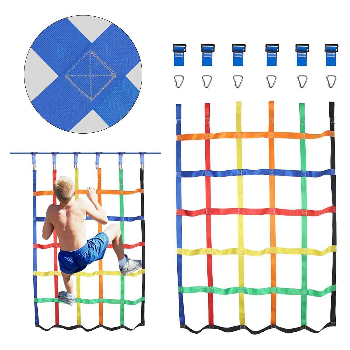 Gentle Booms Sports durable outdoor climbing gear supports multi-use playground adventures.