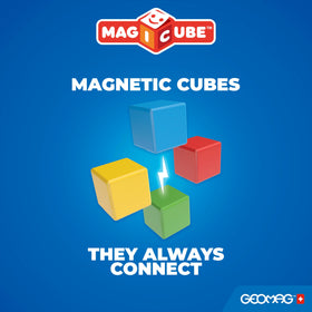Geomag Magicube compatibility with other sets unlocks expanded play.