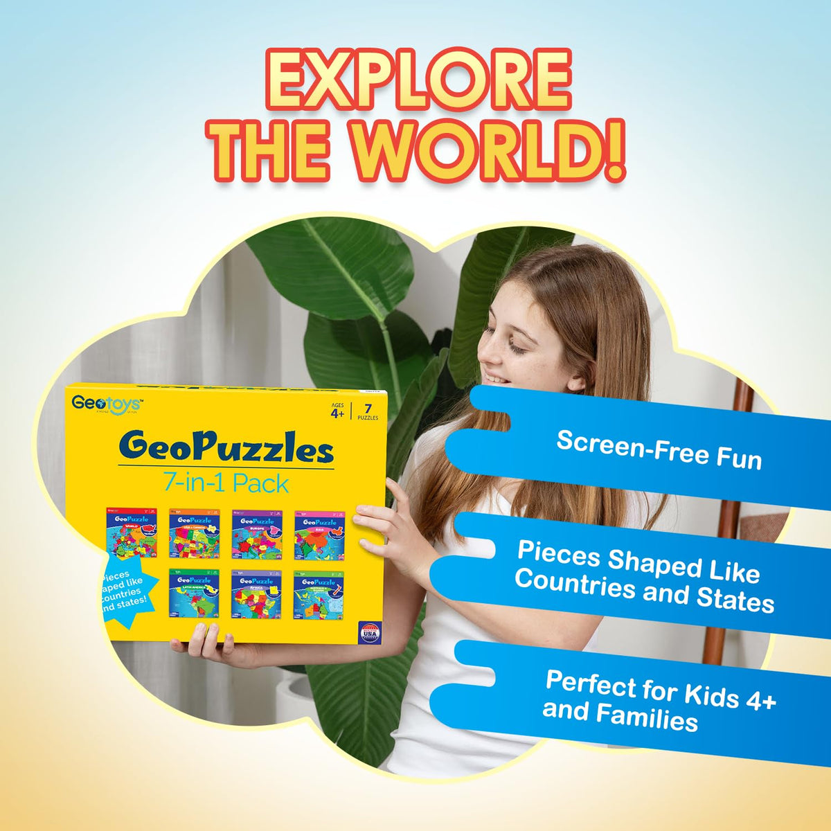 Geotoys GeoPuzzle Australia-Oceania section inspires global awareness.