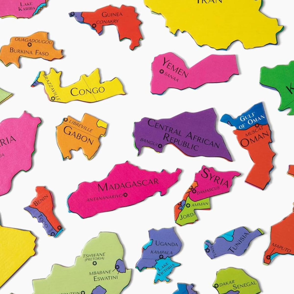 Geotoys GeoPuzzle promotes family bonding during collaborative map-building activities