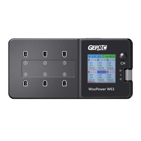 GEPRC W63 six port charger enabling simultaneous charging and storage on the go