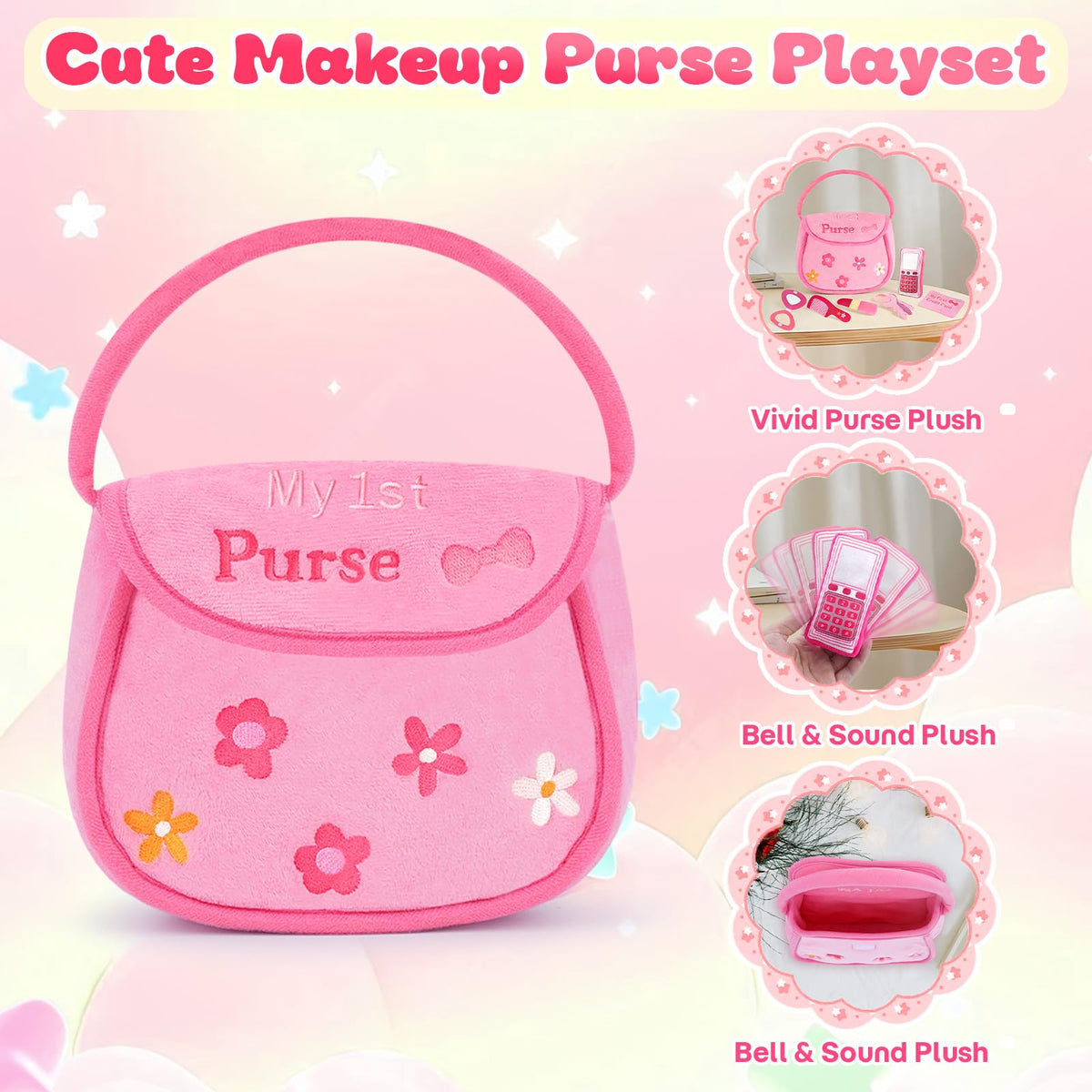 GERBIT Sensory Plush Sounds: each plush makes gentle sounds when squeezed, encouraging exploration.