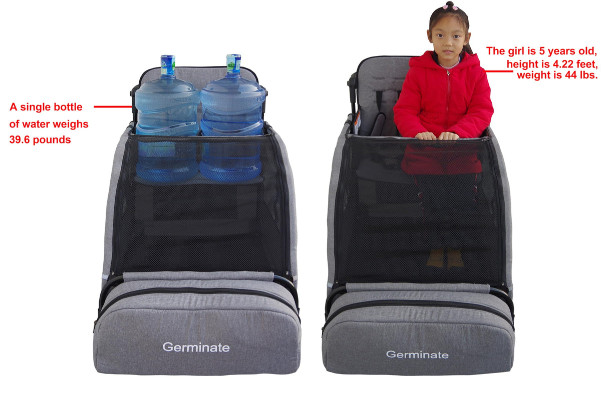 Germinate wagon front door access for quick entry and exit.