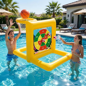 Gerosi backyard pool games pack for summer fun and easy setup