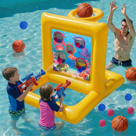 Gerosi 2in1 shooting target for family-friendly pool game fun
