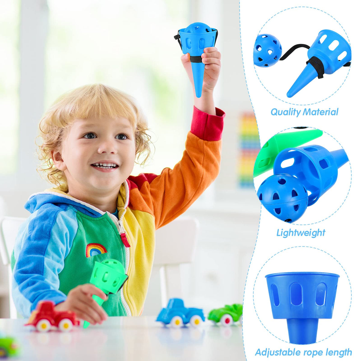 Gerrii durable plastic construction built for long-lasting play.