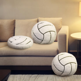 Gerrii volleyball pillow room decor idea demonstrates versatile bedroom or living space
