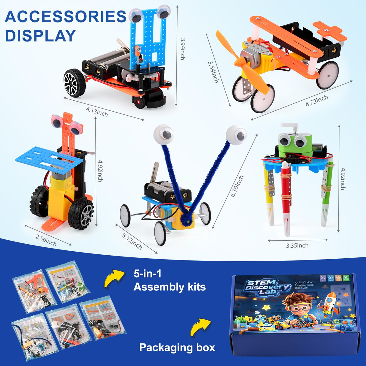 Gesboole STEM kit obstacle-car encourages focus through challenges