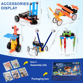 Gesboole STEM kit obstacle-car encourages focus through challenges