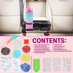 Get Trend BPA-free bottle that is easy to wash and reuse.