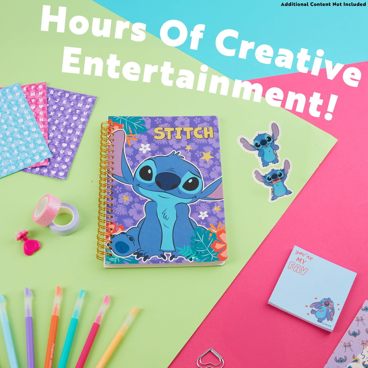Get Trend Disney Stitch journal kit stamps for doodling and borders.