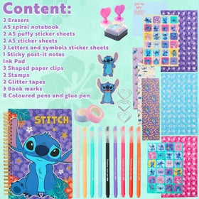 Get Trend Disney Stitch journal kit tapes with glitter accents.