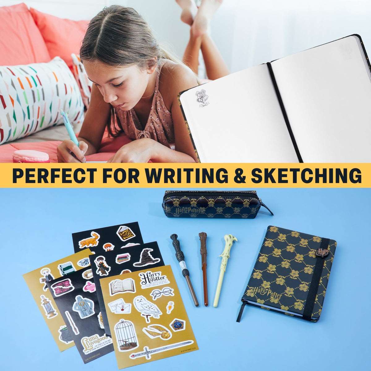 Get Trend Harry Potter pencil case keeps supplies organized during study.
