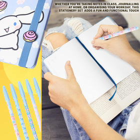 Get Trend Hello Kitty Cinnamoroll pens set for smooth writing.