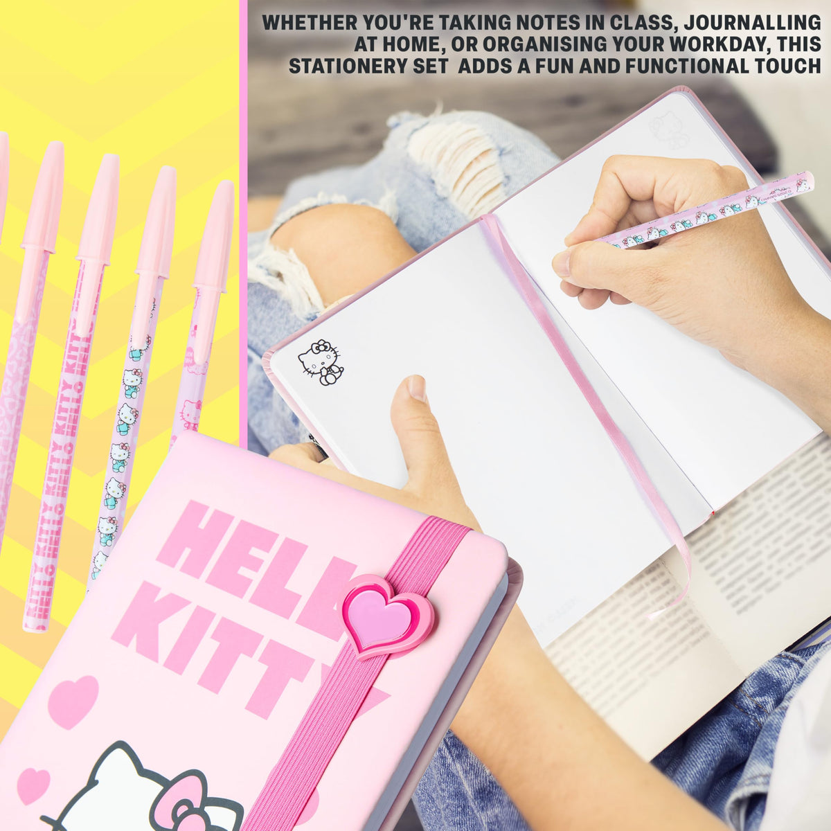 Get Trend Hello Kitty ballpoint pens deliver smooth writing for school tasks.