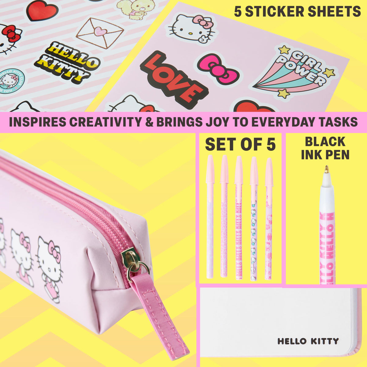 Get Trend Hello Kitty stickers add playful decoration to notebooks and projects.