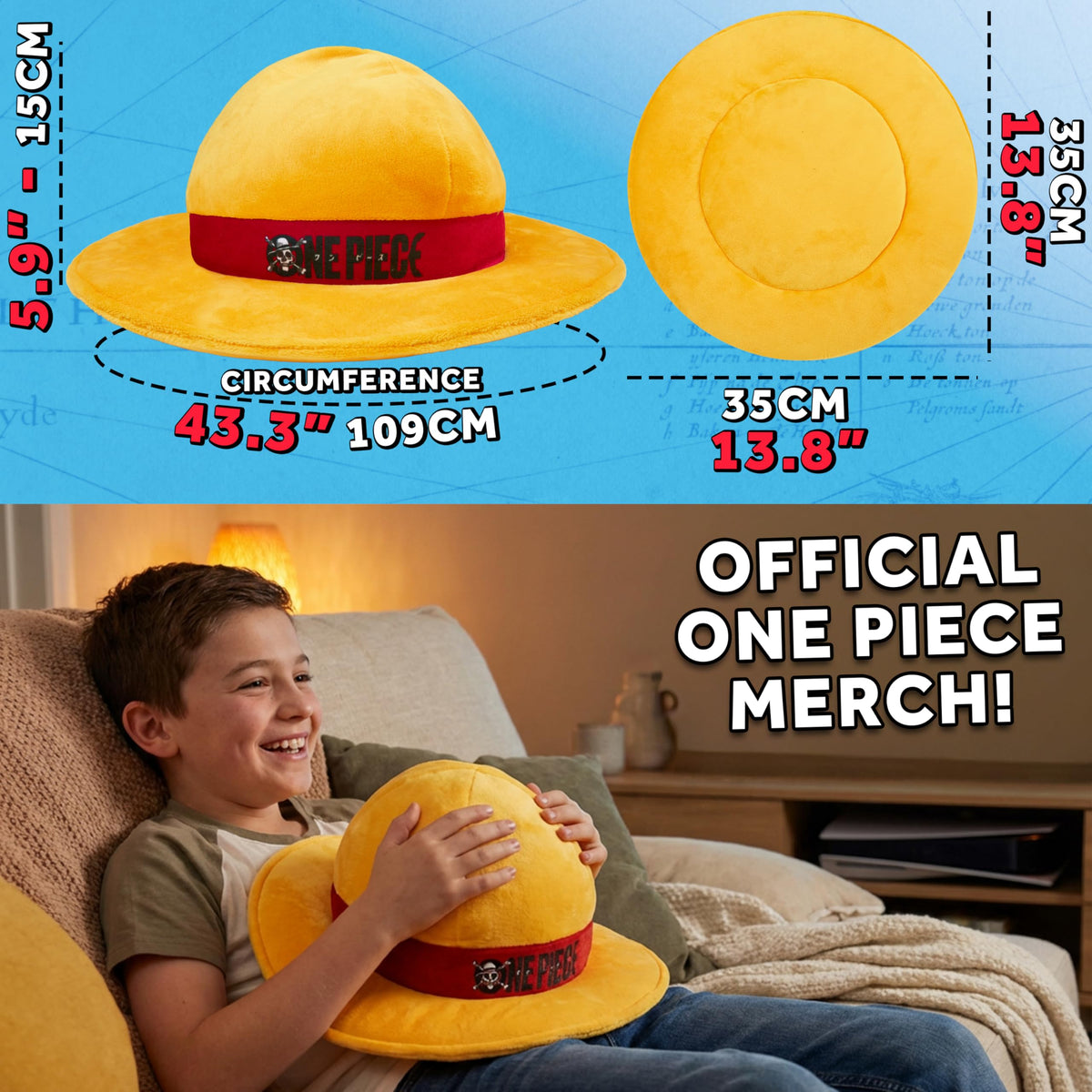 Get Trend One Piece plush cushion on sofa as versatile decor and everyday comfort