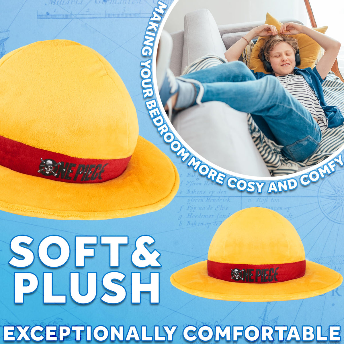Gift-ready Get Trend plush pillow perfect for teens and decor lovers