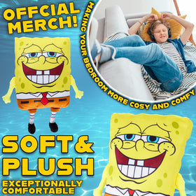 Get Trend SpongeBob plush pillow gift packaging, ready to delight kids.