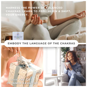 Getta Girl Aura Chakra in-use meditation setup promoting clarity and balance.
