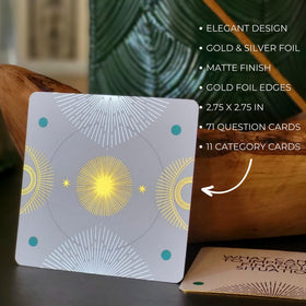 Getta Girl Tarot's Lil Sidekick enhances intuition through visual question prompts.