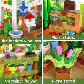 GEVINST Flower garden house decor shown on table or shelf for warmth.