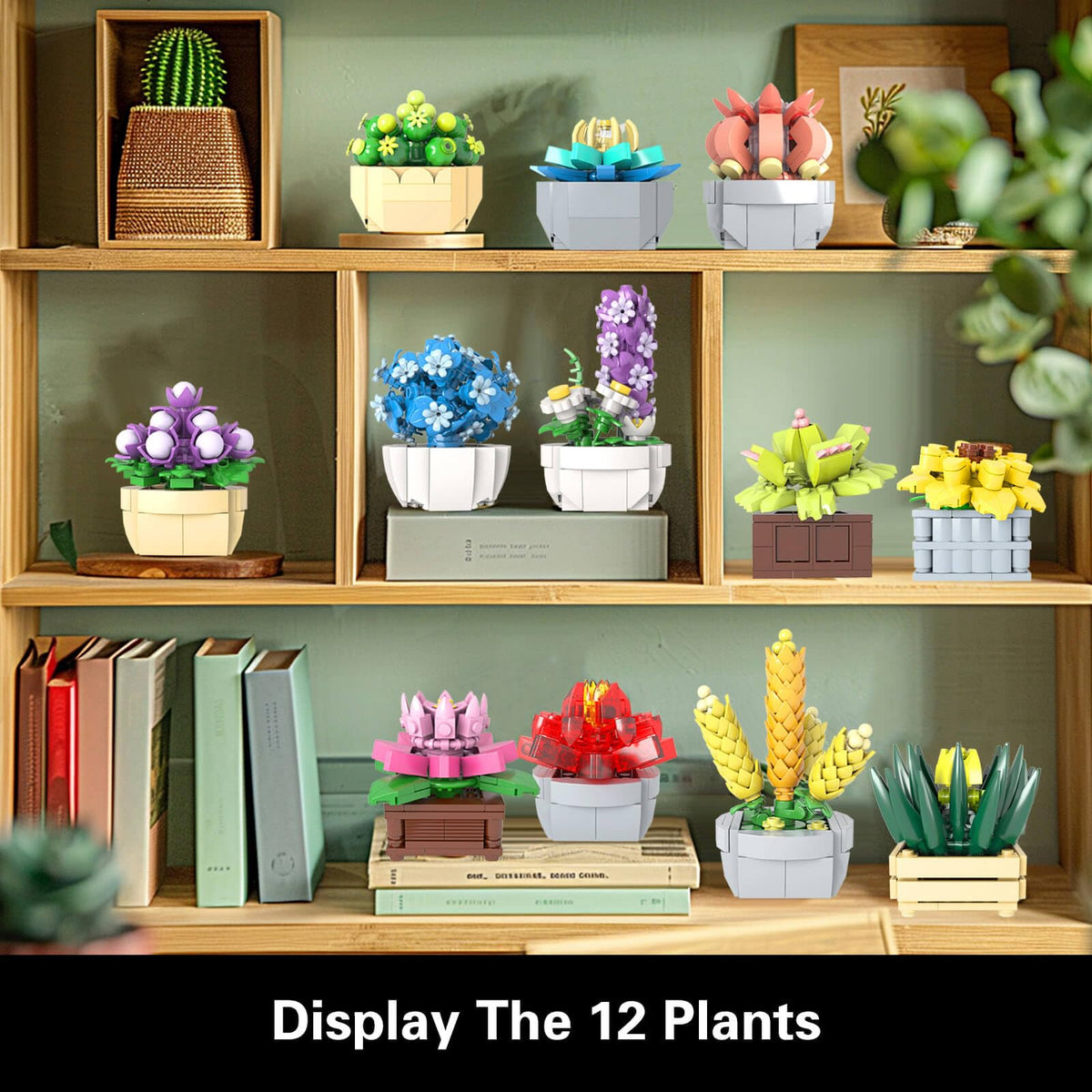 GEVINST Succulents Set kitchen shelf, perfect for decorative arrangements
