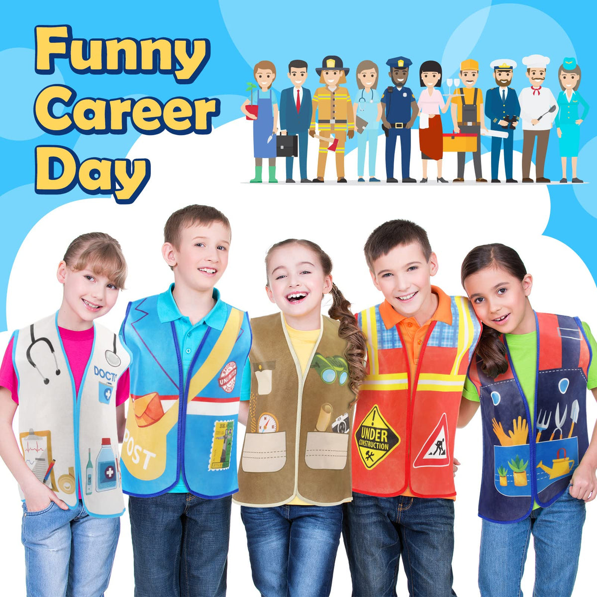 Geyoga astronaut vest set for kids, sparks exploration play.