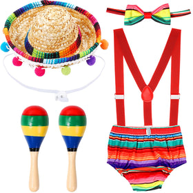Geyoga Cinco de Mayo sombrero hat for festive baby photo moments