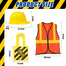 Geyoga yellow construction hat front shot, soft plastic safety-friendly comfortable fit