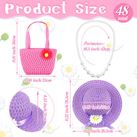 Geyoga dress-up purses in bright colors for kid-friendly outfits and photos