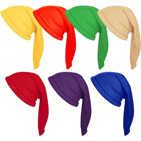 Geyoga dwarf hats multicolor pack, soft stretch fabric for comfy Halloween looks