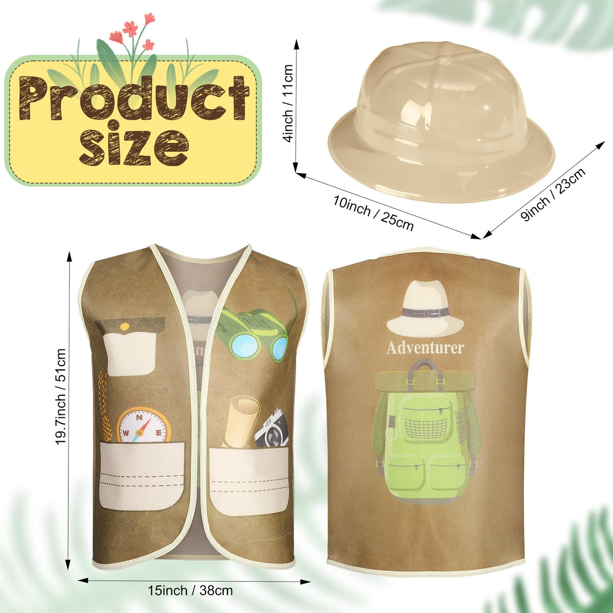 Geyoga explorer vest close-up highlighting durable polyester fabric for reuse