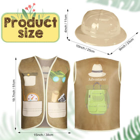 Geyoga explorer vest close-up highlighting durable polyester fabric for reuse