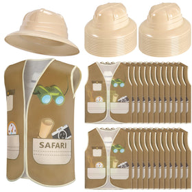 Geyoga explorer vest set for kids' safari costumes.