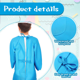 Geyoga multi-use-smock for school and home activities like painting and cooking